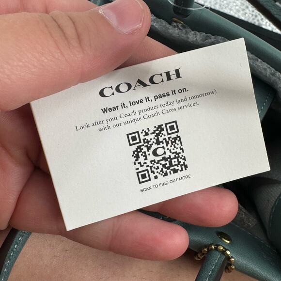 NWT Coach Sage GLTN Cashin tote Crossbody bag - Picture 14 of 14